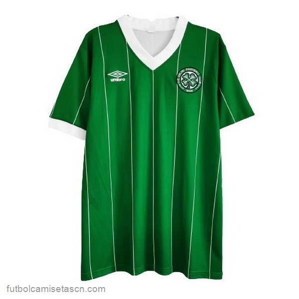 Tailandia Camiseta Celtic 3ª Retro 1984 1986 Verde